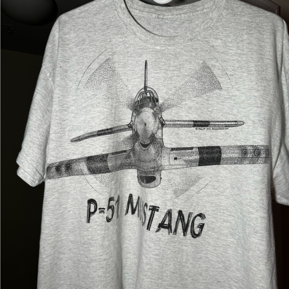 P-51 Mustang T Shirt XL